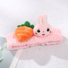 Cute three dimensional rabbit, headband for face washing, face mask, hair accessory