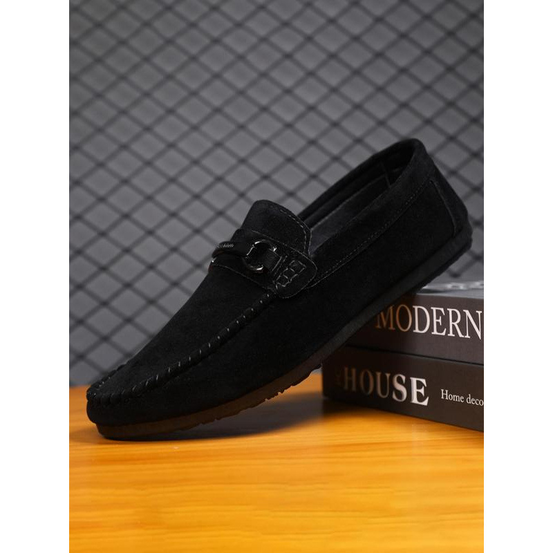 I 26765 Thick Sole Non-slip Mens Loafers Thick-soled non-slip men's loafers