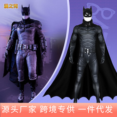 マンダルクーバットマンコススーツ男性 dc 新しいバットマン 2022 バージョン同じコスプレジャンプスーツスーツ