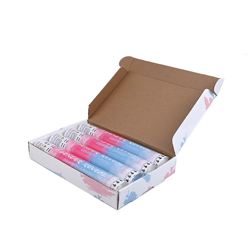 Party spinning powder wedding supplies salute gender reveal gender reveal confetti fireworks tube