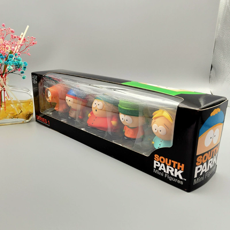 Фигурки (South Park) набор из 5 шт., ≈6 см, пластиковые, в коробке/в пакете OPP