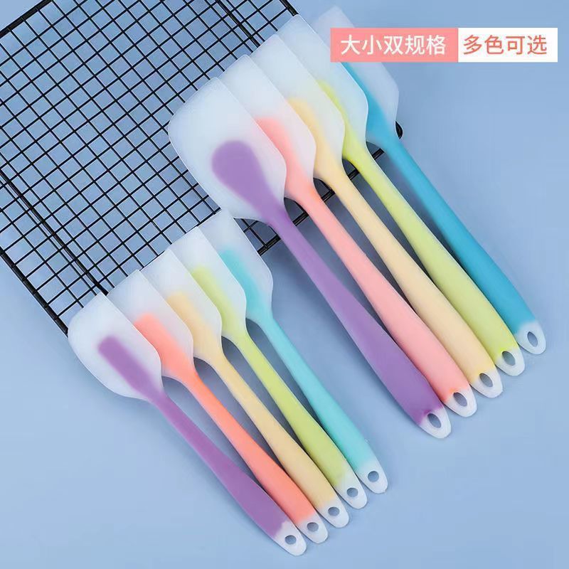 奶油抹刀硅胶刮刀铲子蛋糕烘焙工具铲刀家用厨房耐高温一体式刮刀