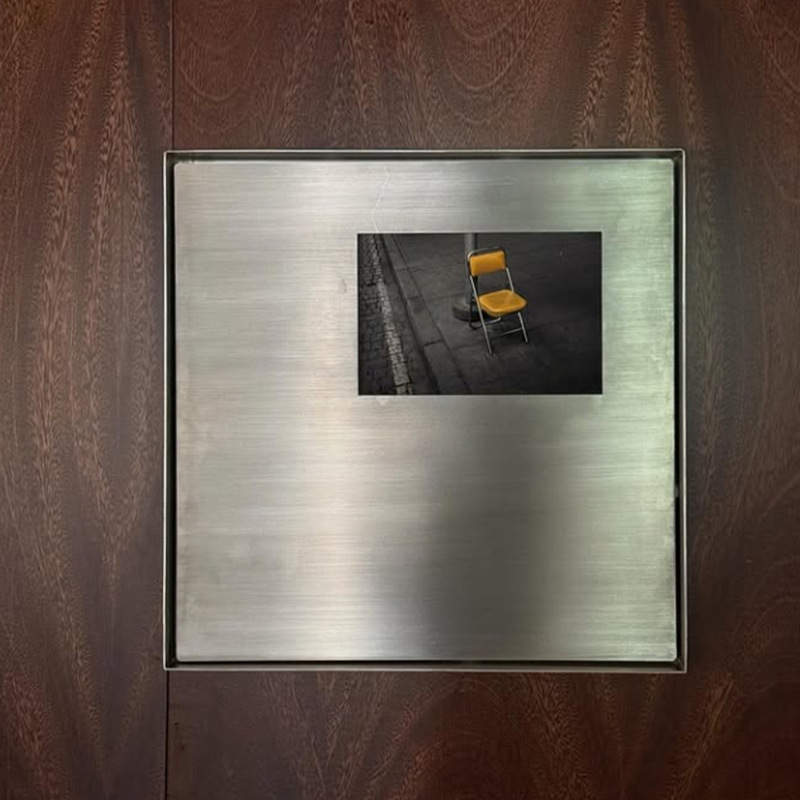 Stainless Steel Metal Picture Frame Niche Industrial Style Ins Style Wall Hanging High-End Living Room Study B&B Hotel Decoration