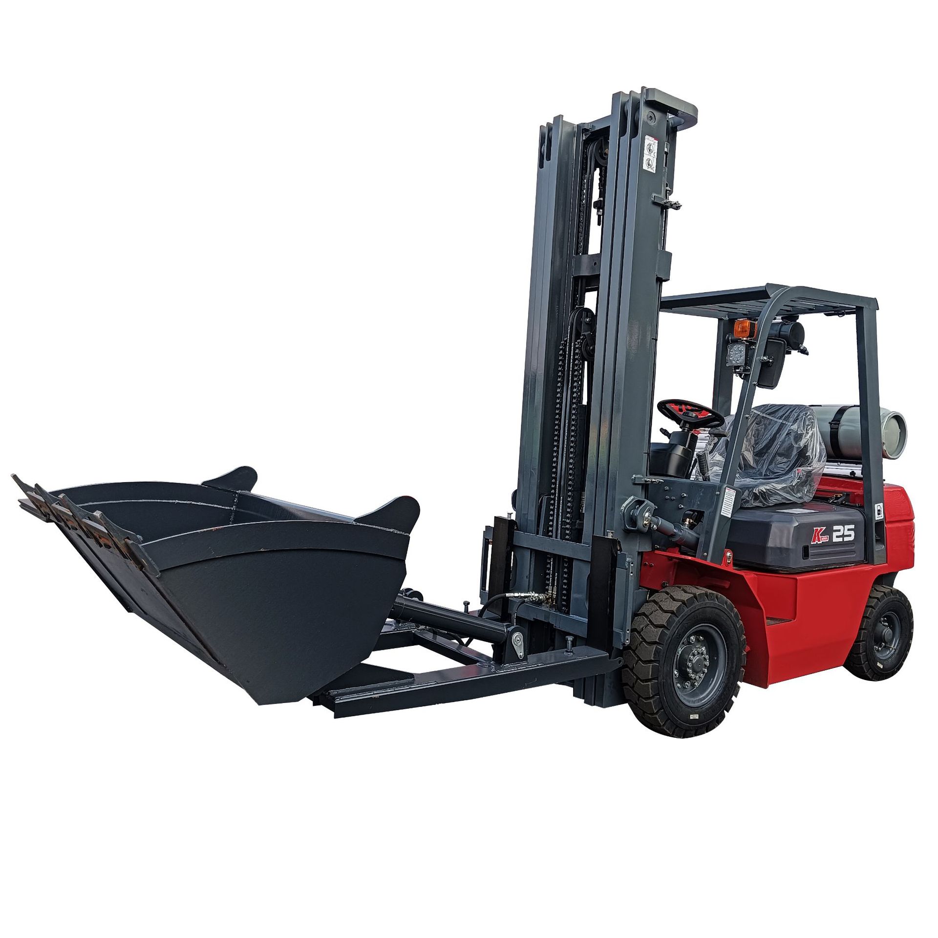 6 toneladas de carretilla elevadora por adelanto