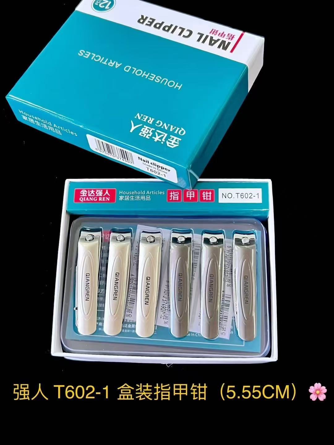 Cuchillos de uñas Jinda Strong 100 cortadores de uñas grandes, medianos y pequeños, cortaúñas de boca plana y cortaúñas de boca oblicua al por mayor