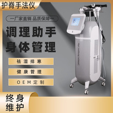 跨境新品护脊手法仪碱平衡DDS生物电疗仪 美容养生经络通按摩器