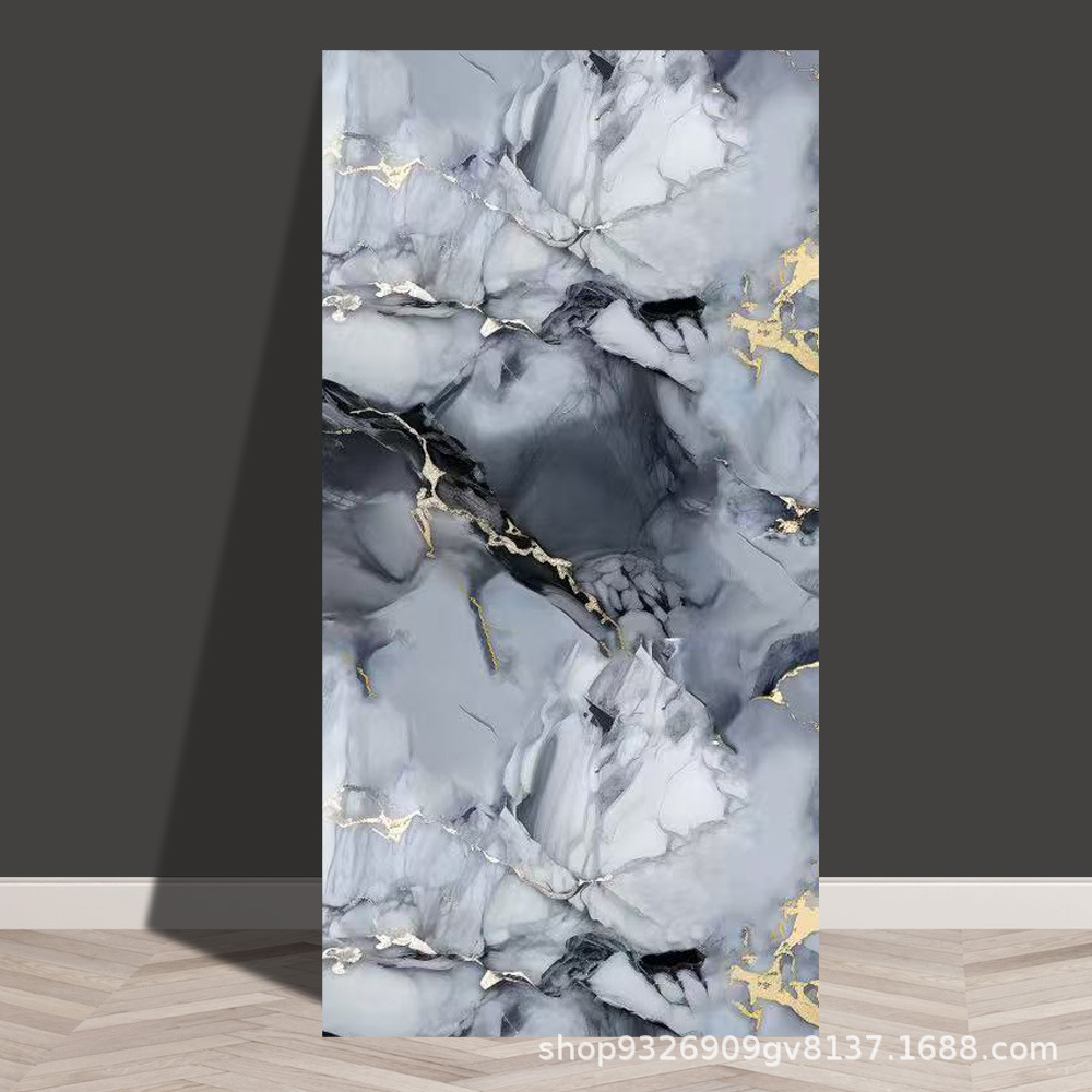 Autoadhesivo adhesivo de pared transfronterizo papel de pared de aluminio plástico imitación de azulejos adhesivo a prueba de agua a prueba de humedad papel de pared decorativo de fondo de baño