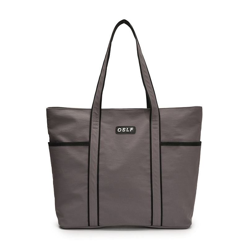 Nuevo bolso Tote para mujer simple y ligero yoga deporte y ocio bolso lulu bolso de hombro de gran capacidad transfronterizo