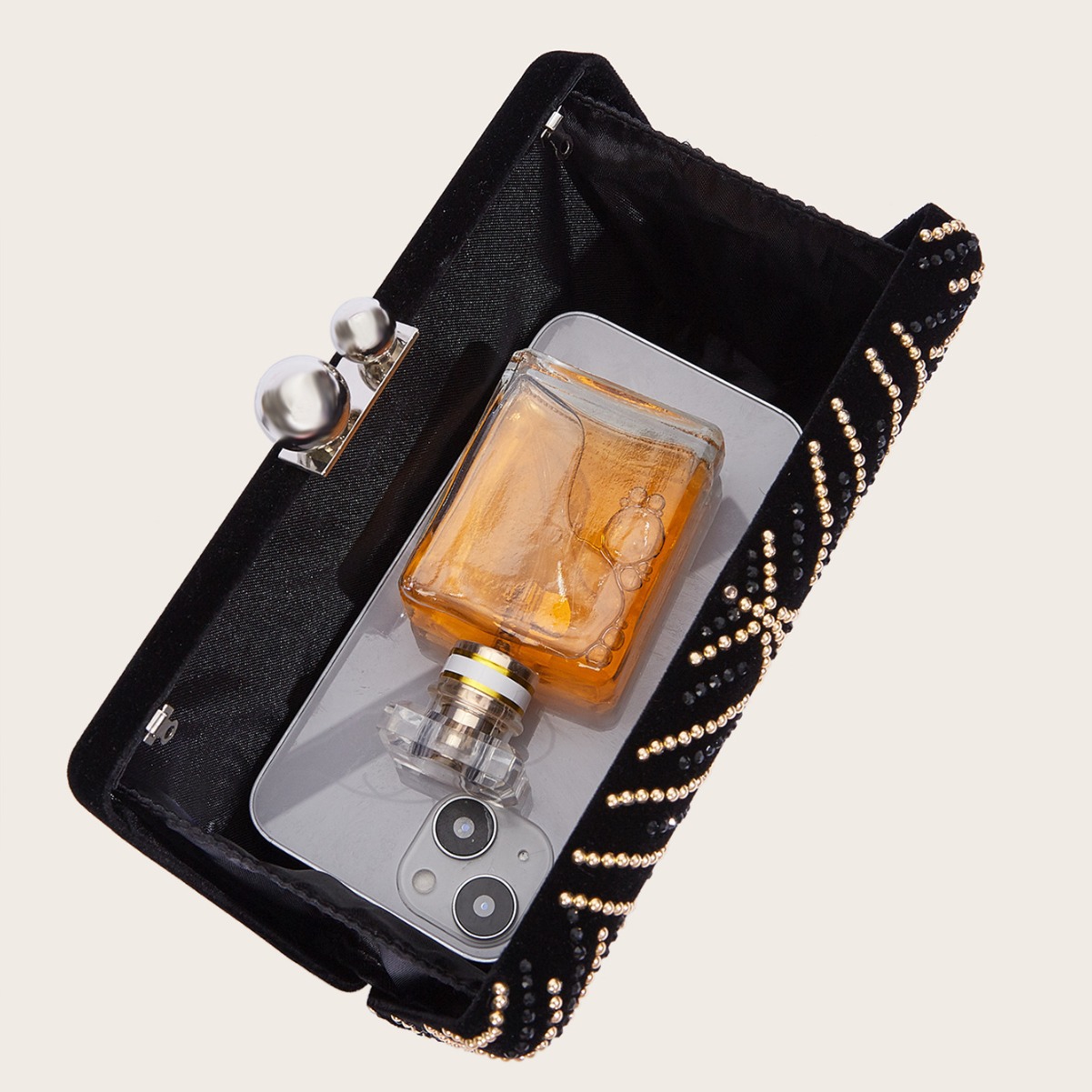 Clutch Evening Metal High-end Lock Buckle Chain Trendy New Women's Bag_voghion.com