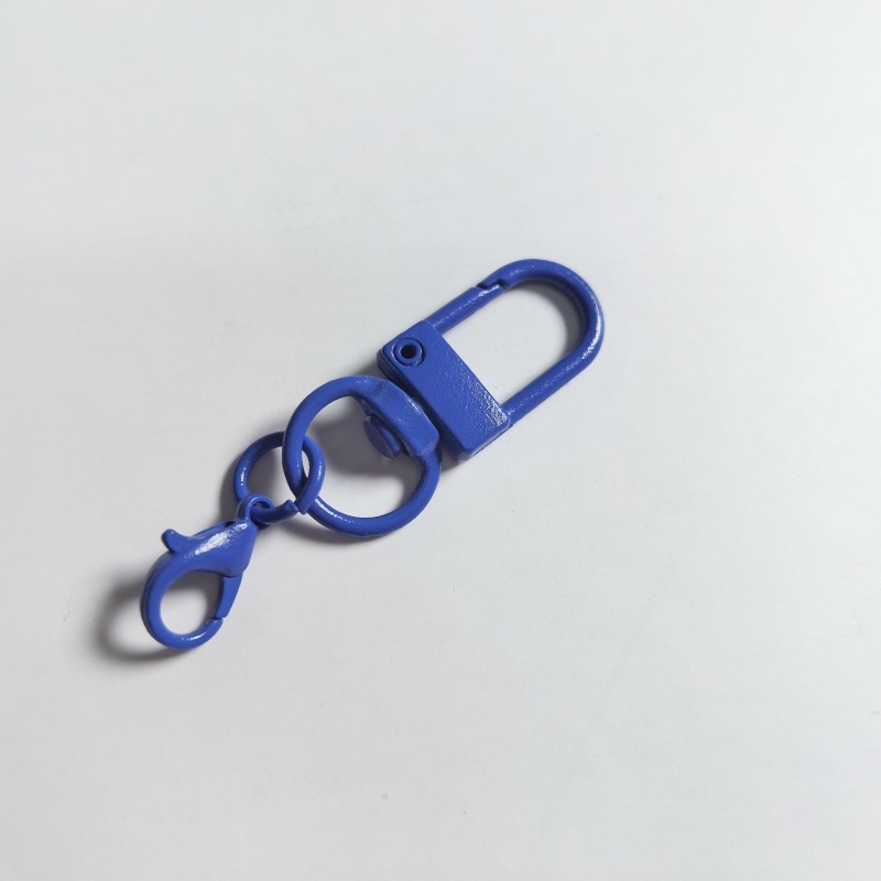 カラフルなペイント U 字型ドアバックル + ロブスタークラスプ diy 人形ぶら下げバックルバッグぶら下げチェーンバックルキーホルダージュエリーアクセサリー|undefined