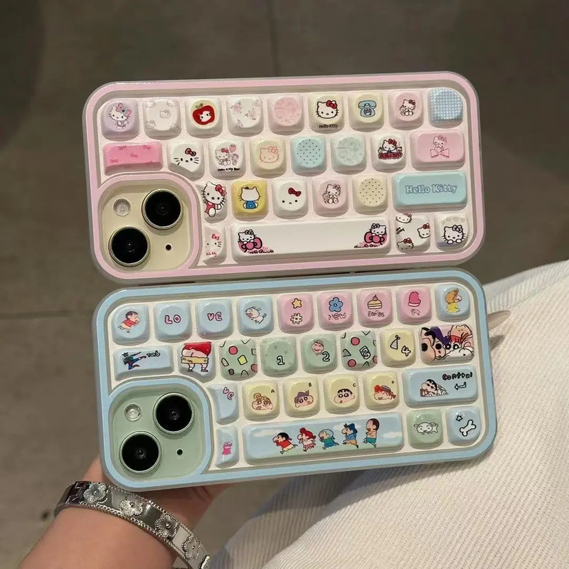 Keyboard Case Crayon Shin-Chan Suitable for Apple 16 Pro Max Phone Case iPhone 15/14/13/12/11 Soft Case Keyboard Case Crayon Shin-Chan Suitable for Apple 16 Pro Max Phone Case iPhone 15/14/13/12/11 Soft Case