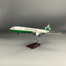 EVA AIR Cargo 1:130仿真长荣航空麦道11货机MD11飞机模型收藏品