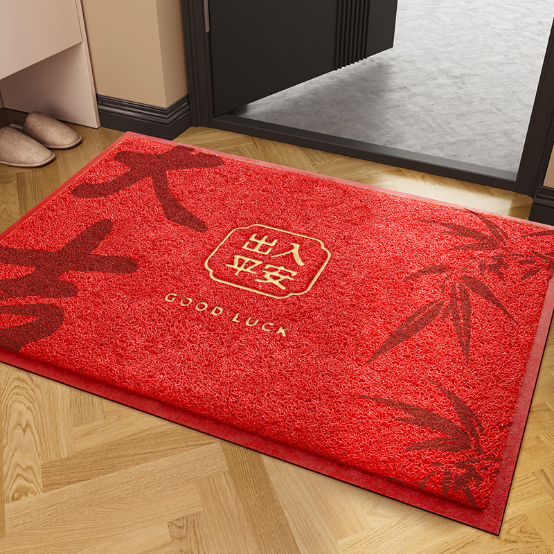 Red protective amulet, carpet, thin weaving