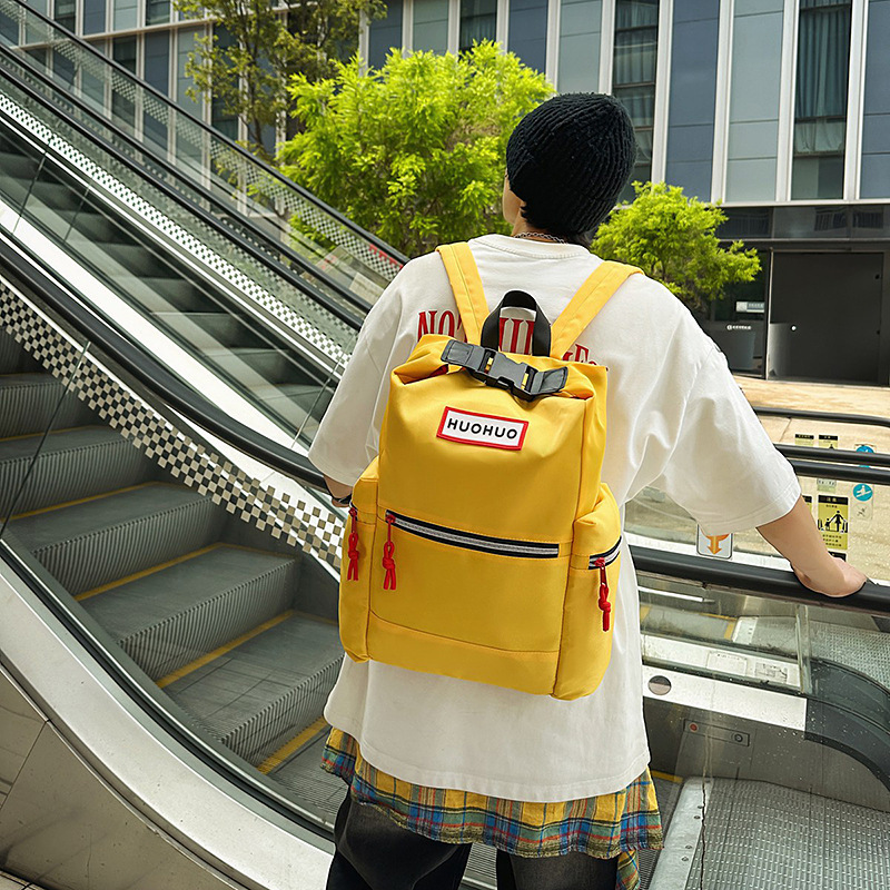 Cross-Border Export Popular British Backpack Fashion Hunter Waterproof Oxford Cloth 16inch Lightweight Outdoor Backpack