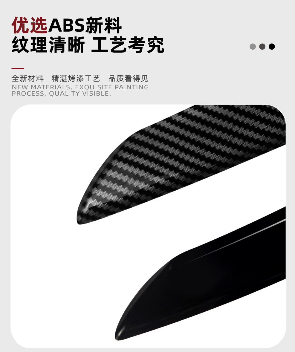 Suitable for Skoda Superb B8.5 2019-2022 Headlight Eyebrow Body Sticker Modification Accessories