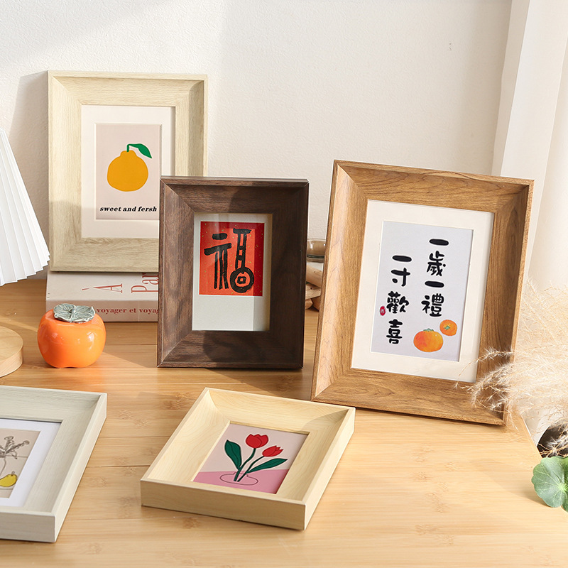 Creative simple retro American photo frame decoration photo frame photo frame 6-inch 7-inch 8 mounting A4 picture frame 10-inch Creative simple retro American photo frame decoration photo frame photo frame 6-inch 7-inch 8 mounting A4 picture frame 10-inch