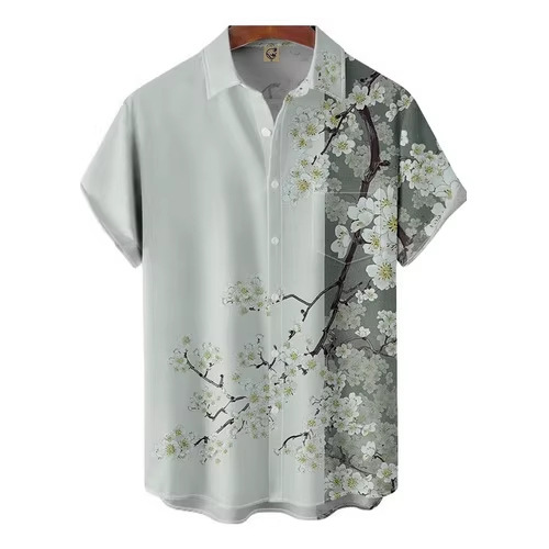 Supports multi-platform dropshipping, sports 3D printed shirt, casual cross-border hot-selling item, breathable, quick-drying, suitable for casual vacations