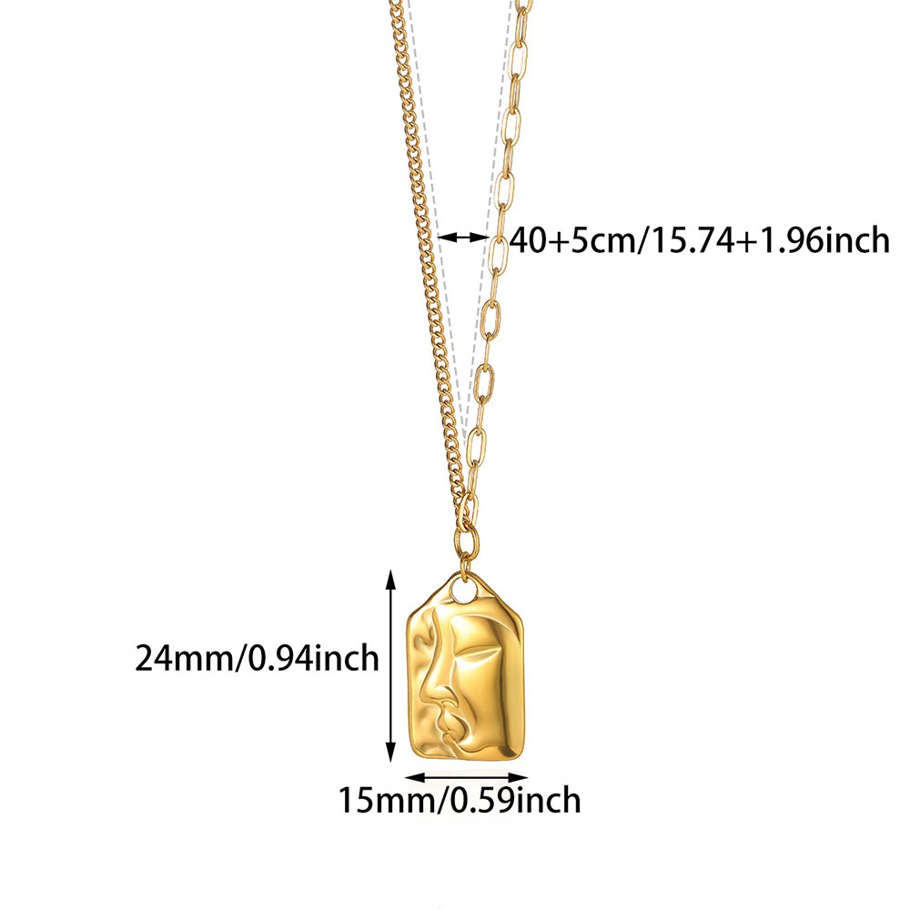9g Weight 0.03µm-0.05µm Gold Plating Thickness PVD Coated Gold Plating Process Lobster Trigger Clasp Closure Clasp Closure Type 18K Real Gold Plated Plating Material 304 Stainless Steel Pendant Material Pearl, Zircon Inlay Material Pendant Necklace Classification 304 Stainless Steel Chain Material Paperclip Chain, ball chain, cable chain Chain Type 1 Piece Quantity Casual, Daily Occasion 304 Stainless Steel Material Sun, Flower, Bow Knot Pattern Unisex Gender IG Style Style Waterproof Non Tarnish, Three-dimensional, Inlay, Hypoallergenic Craft Gold Color PVD Coated Real Gold Plated Sun Flower Bow Knot 304 Stainless Steel IG Style Waterproof Non Tarnish 304 Stainless Steel Lobster Trigger Clasp Closure Pendant Necklace 19