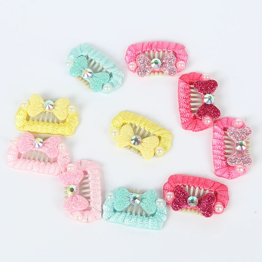 Товары для домашних животных Заколка для волос для домашних животных Marzis Йоркшир Тедди Цветок Собачья Кость Цветок