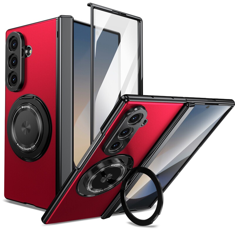 Galaxy ZFold7/6 携帯電話ケース FindN5 磁気回転スタンド ZFlip7 シェルフィルム X6 保護カバーに適しています。|undefined