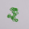 100 priced price DIY accessories 1.2*8mm opening ring small iron circle color baking paint handmade key stick jewelry ring