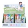 Double-sided fluorescence cartoon plastic set, high quality watercolour, crayons