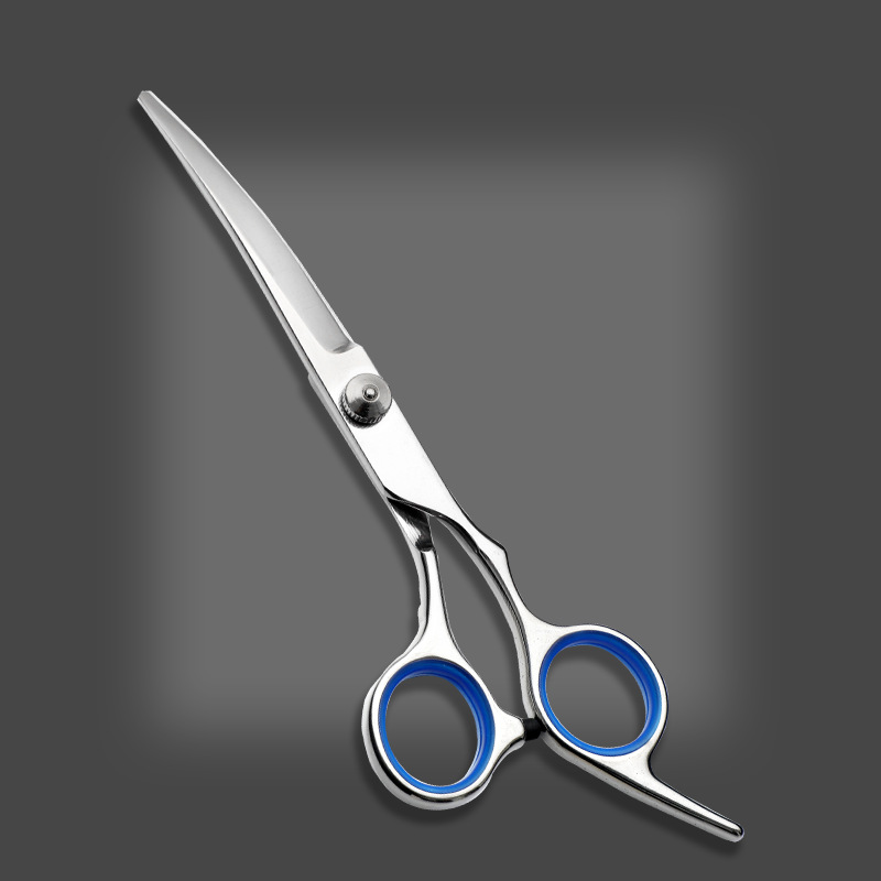 Directo de fábrica Pet Belleza tijeras de acero inoxidable tijeras de corte de pelo de perro gato Peluche tijeras de corte de pelo herramientas de corte de pelo