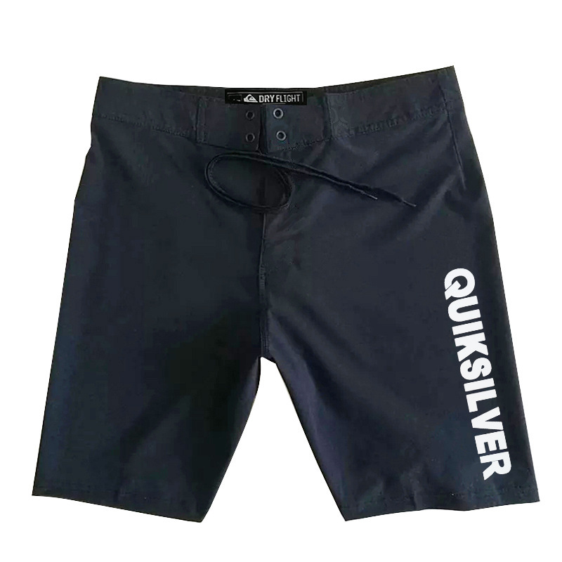 Quiksilver black beach men's shorts quick-drying loose drifting snorkeling swimming water surfing swimming trunks foreign trade