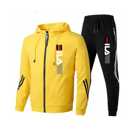 Independent station cross-border men's sports fashion casual set-up zipper tie-and-dye outdoor sports sweatshirt set