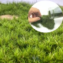 8毫米微缩模型材料 草粉草针仿真小草火车模型场景微景观材料仿真