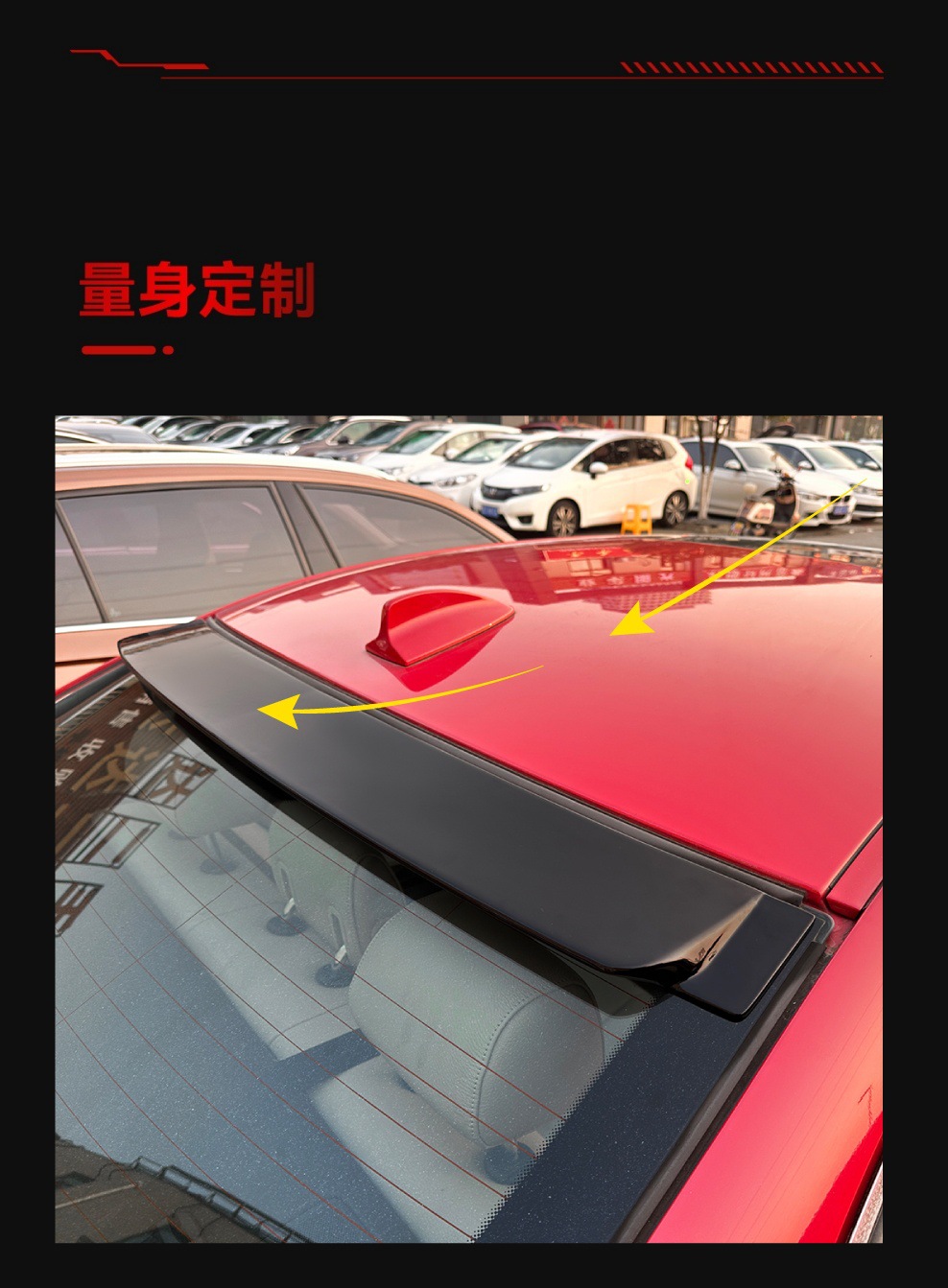 Suitable for 2005-2012 Bmw Bmw3 Series E90 318I 320I Top Wing Rear Wing Fixed Wind Wing Cross-Border Modification Parts