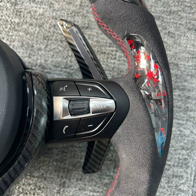 Bmw T-Shaped Forged Carbon Fiber: Steering wheel