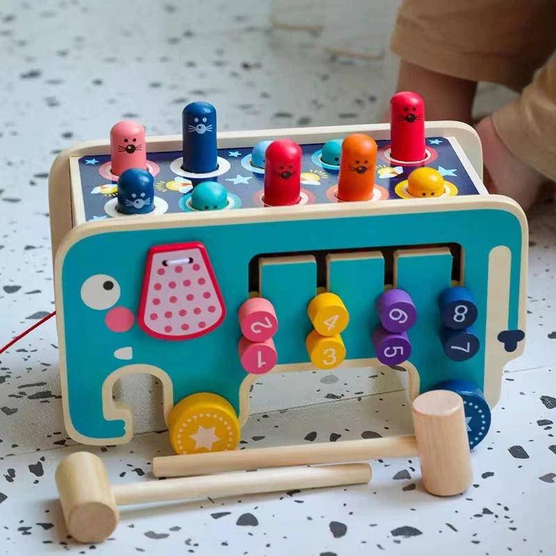 Игрушка «Ударь крота» для детей 1–3 лет развивающая