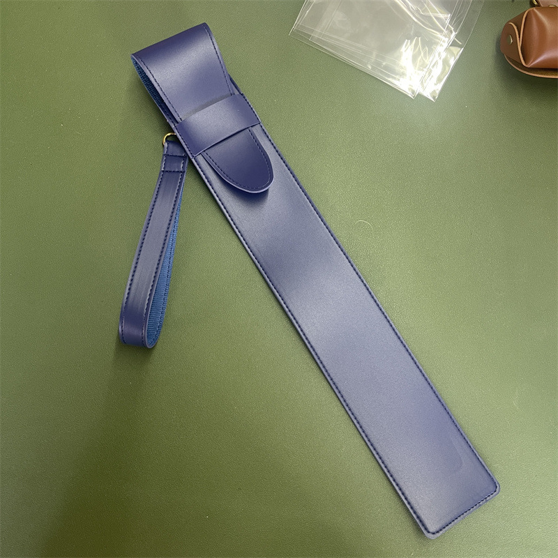 ドラムスティックバッグ個性的なドラムスティック収納袋ドラムスティック棚PU防水革手を持って楽器の皮カバーを叩く|undefined