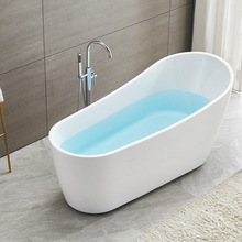 浴盆家用亚克力浴缸成人深泡独立式酒店民宿1.4-1.7米卫生间浴池