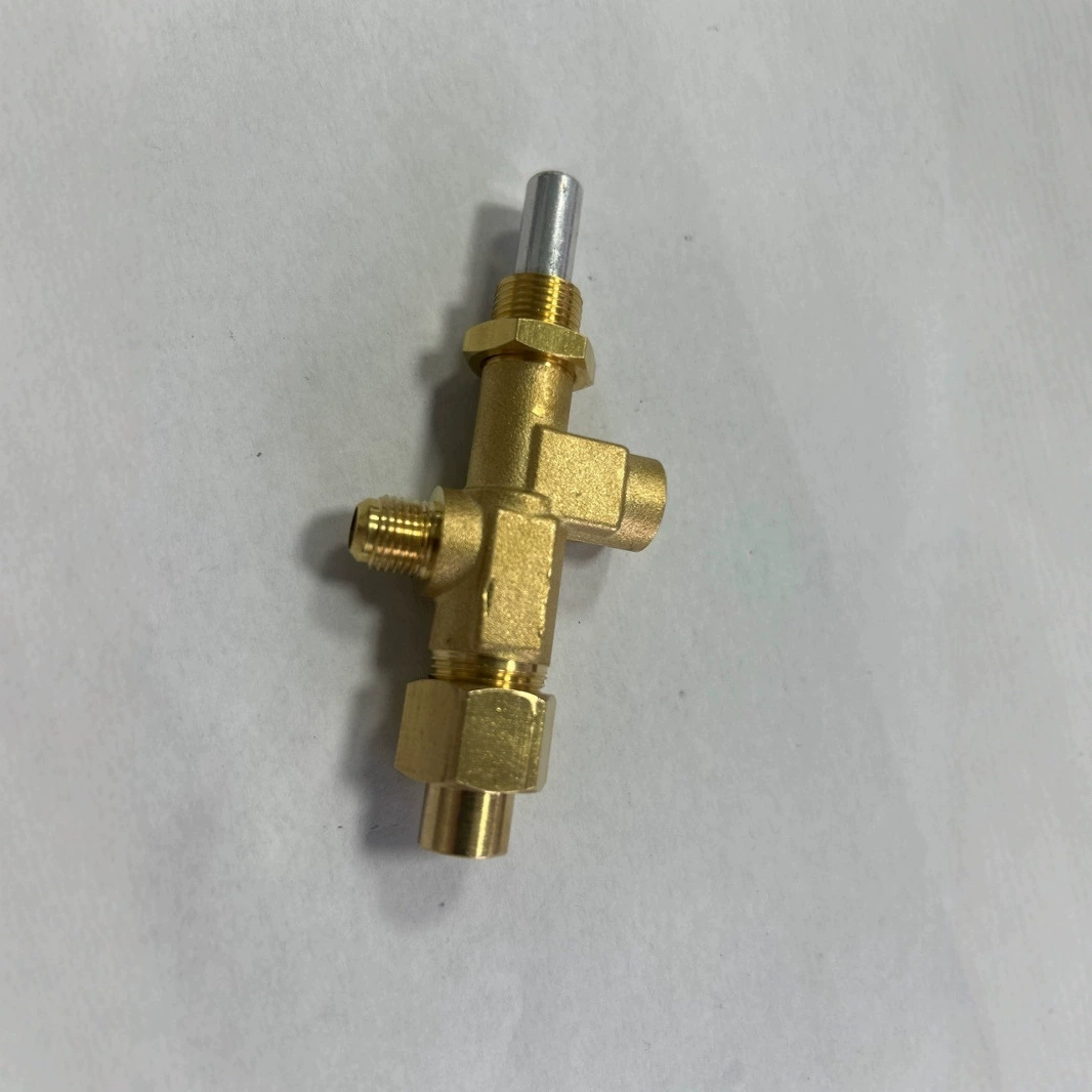 Латунный клапан защиты от пламени, нагреватель бочки для разведения, безопасный медный клапан, переключатель клапана, переключатель аксессуаров для горелок