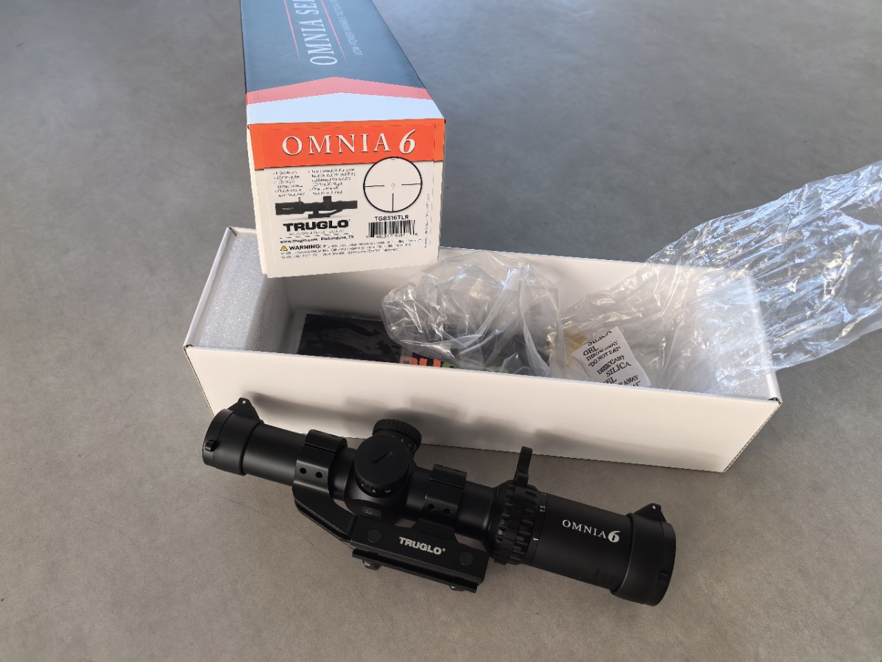 TRUGLO高清高倍薄壁广角夜视速瞄准器十字望远镜.-倍镜模型件弹弓