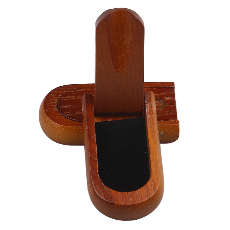 Fuente del fabricante Soporte para pipas plegable Unidad Soporte para cangones de madera Soporte para cangones de caoba Soporte para cangones individuales Base para pipas retro