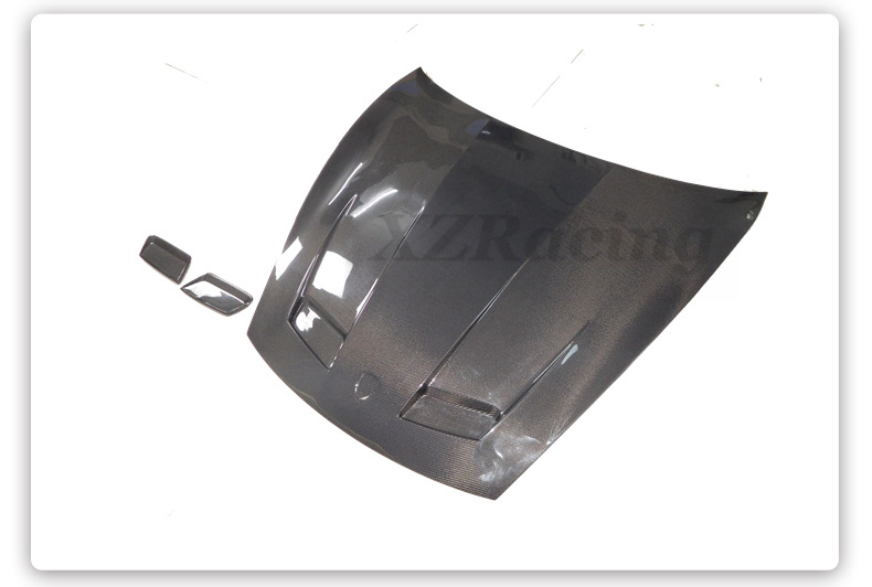 Suitable for Porsche Taycan carbon fiber hood, modified hood, one-piece drop shipping