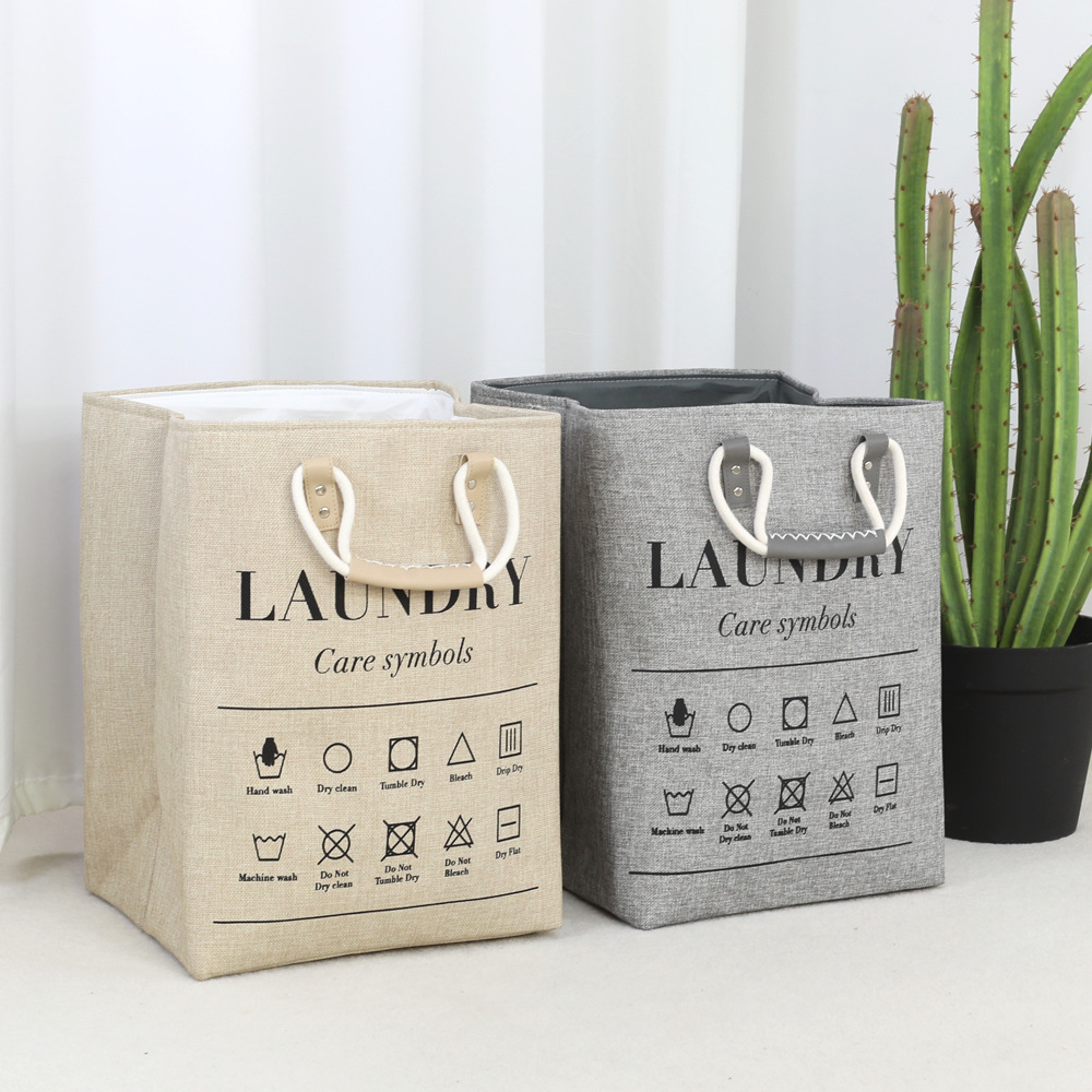 big handheld laundry basket