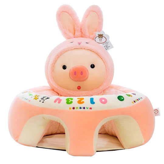 Infant Practice Sitting and Standing Anti-fall Artifact Baby Auxiliary Learning Chair Children's Backrest Sofa Dining Chair Does Not Injury Spine