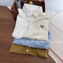 童装儿童秋款衬衫宝宝衬衣2023新款中小童时尚洋气休闲百搭上衣潮