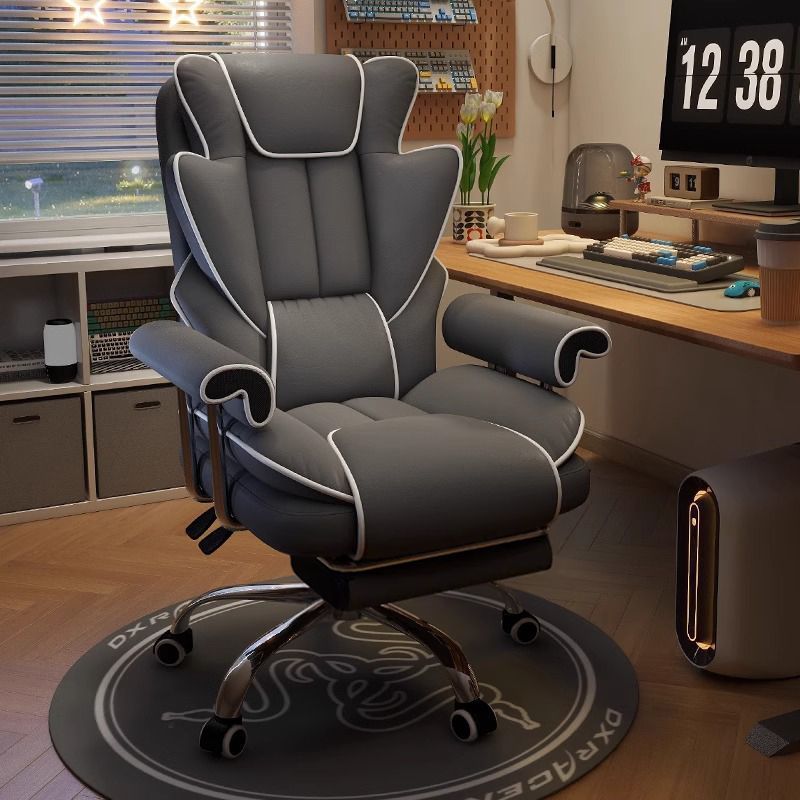Silla de deportes eléctricos, silla de computadora de doble propósito, silla de ancla de red ergonómica, silla de jefe de oficina