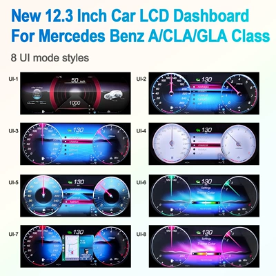 Mercedes-Benz A/CLA/GLA, Mercedes-Benz automobile instrument