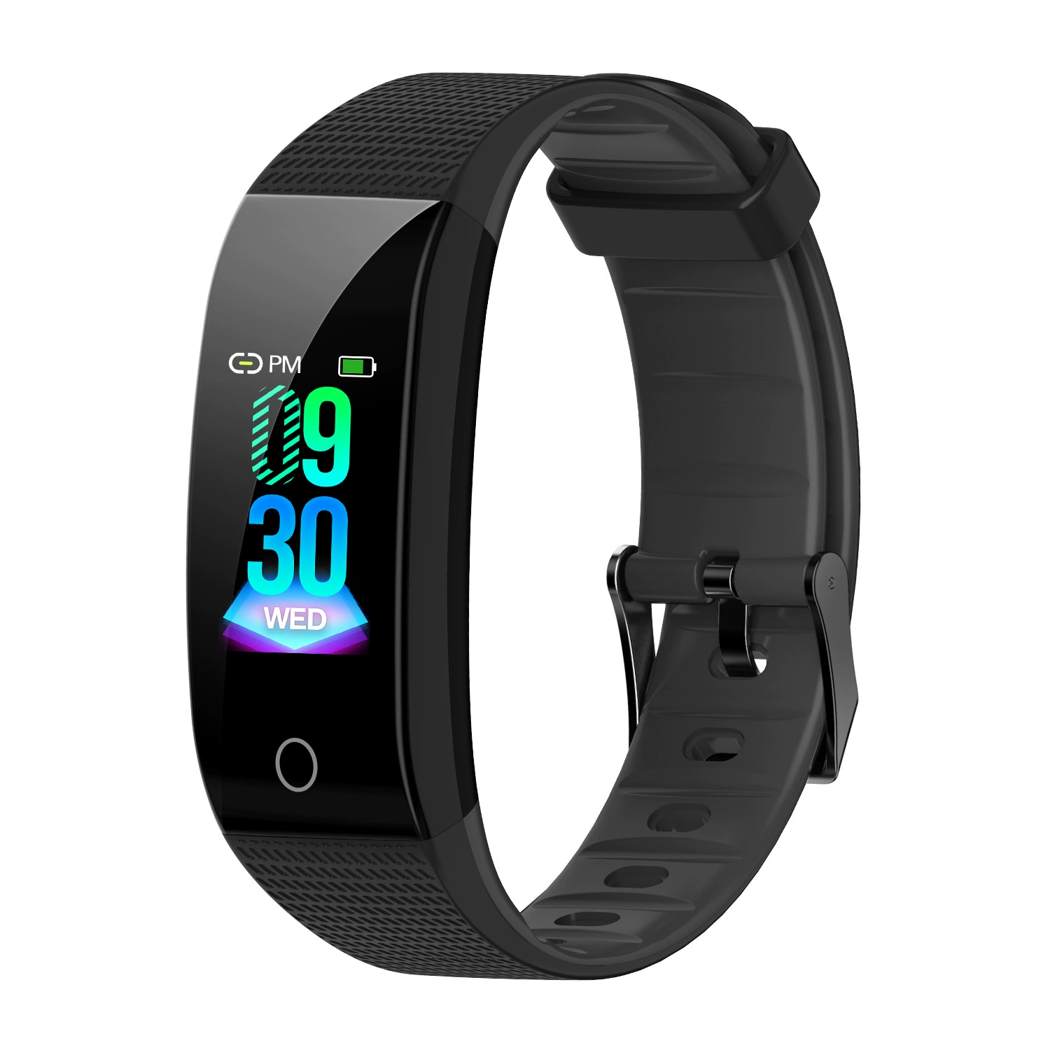 Новый CB501H Bluetooth браслет-лента, измеритель давления, кислорода в крови, пульса, шагов, сенсор циклов, водонепроницаемый