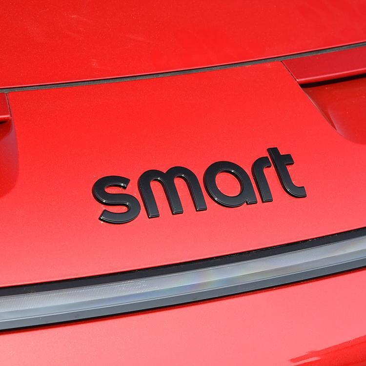 Smart Car Logo Smart # No. 1 # No. 3 Black Hood Emblem, Letter Emblem, Brabus Rear Emblem