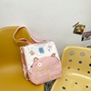 Brand capacious one-shoulder bag, shopping bag, cartoon shoulder bag, Korean style, internet celebrity