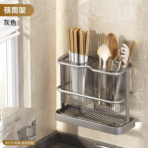 Gray Double Tube [Cabinet/wall -mounted]