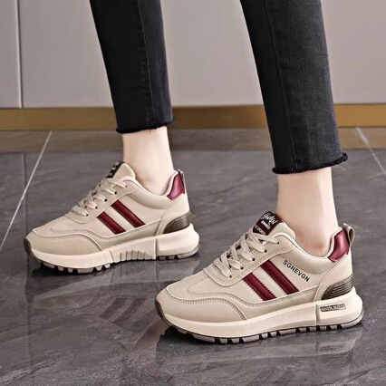 Fashionable women's sneakers 2025 autumn lightweight soft-soled non-slip casual running shoes dad shoes clearance stock dad shoes Fashionable women's sneakers 2025 autumn lightweight soft-soled non-slip casual running shoes dad shoes clearance stock dad shoes