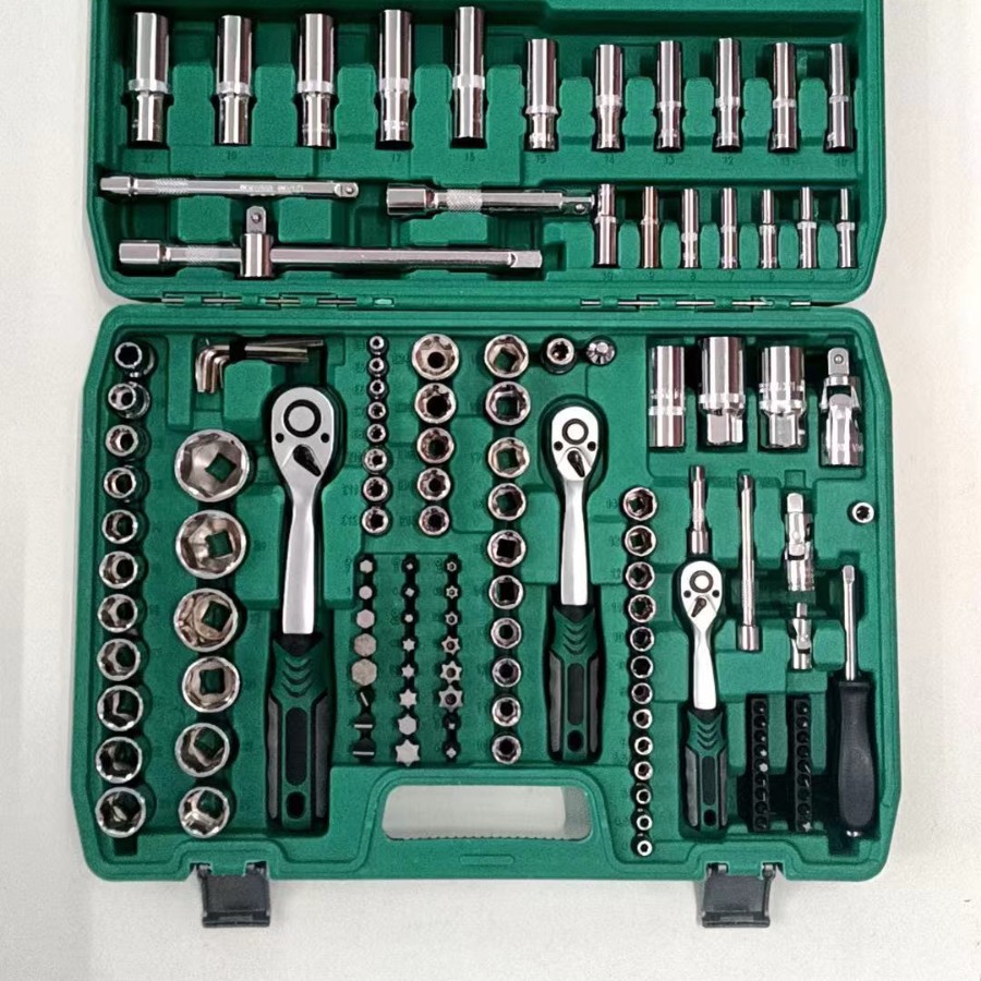 72-치아 53 조각 자동 수리 도구 세트 자동 수리 소켓 렌치 조합 전체 수리 빠른 렌치 세트